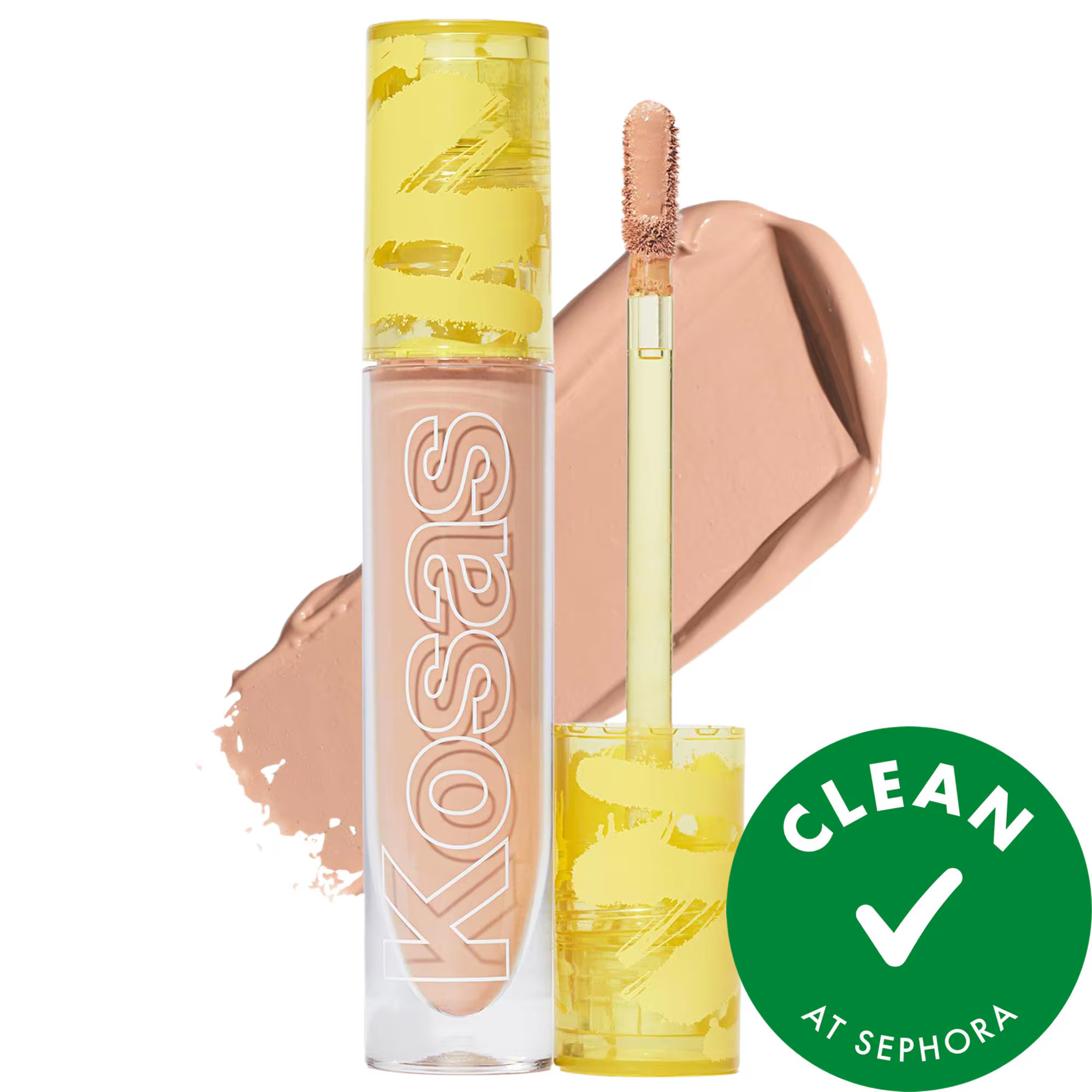 Kosas Revealer Super Creamy + Brightening Concealer with Caffeine and Hyaluronic Acid Tone 6.3 N 0.20 oz | Sephora (US)