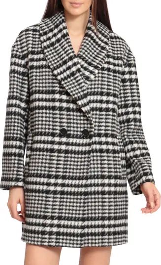 Houndstooth Check Coat | Nordstrom