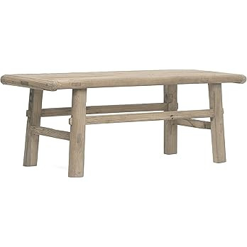 Bloomingville Reclaimed Elm Wood Coffee Table, Natural | Amazon (US)
