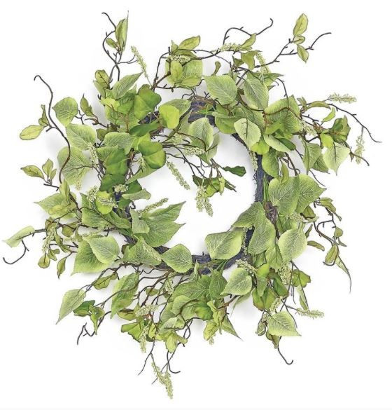 ELM LEAF & TASSEL SEED WREATH 24" | The Nested Fig