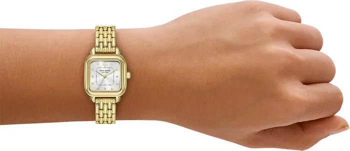 Gracie Square Bracelet Watch, 25mm | Nordstrom