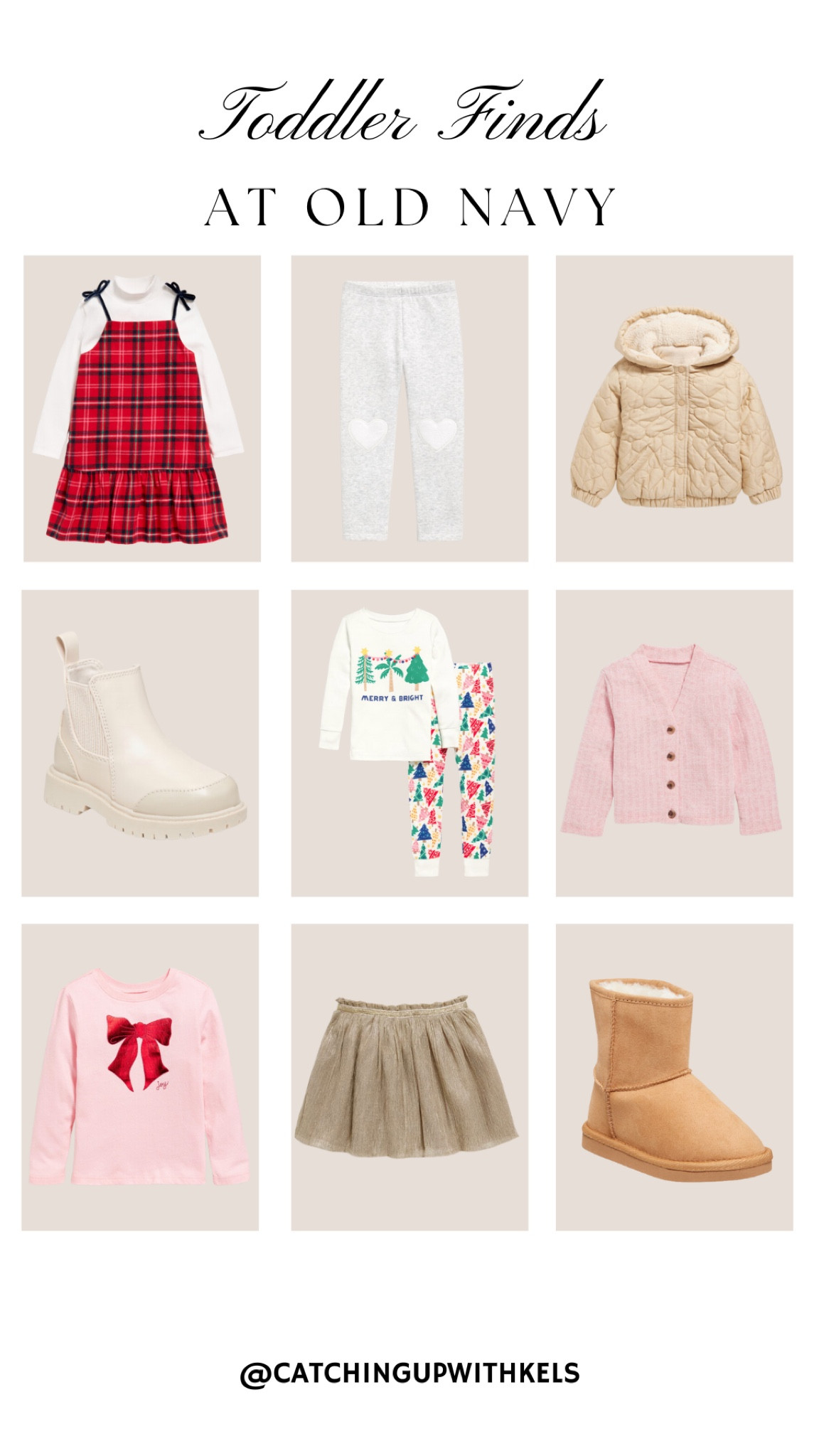 🎄 Adorable toddler finds at Old Navy! From festive PJs to cozy jackets and boots, these pieces are perfect for holiday photos and everyday cuteness. Affordable, stylish, and oh-so-sweet—stock up now for your little ones! 🛍️ Tap to shop! #OldNavyKids #HolidayStyle

#LTKSaleAlert #LTKCyberWeek #LTKKids