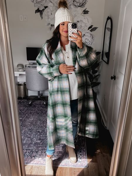 Obsessed with this plaid green and blue coat! 

Shop red dress red dress boutique 

#LTKstyletip #LTKfindsunder100 #LTKSeasonal
