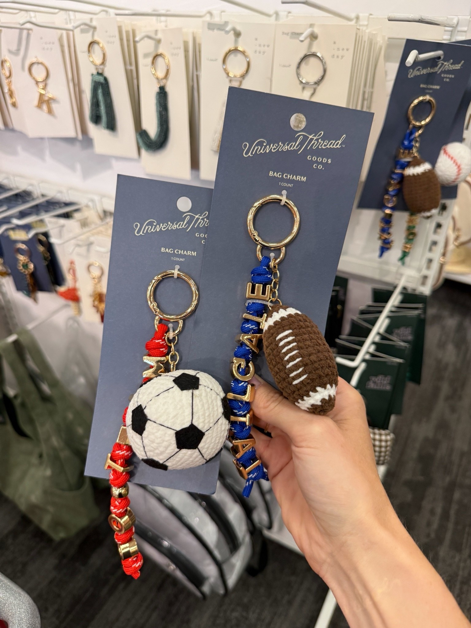 New sporty keychains

#LTKSeasonal #LTKActive #LTKdayinmylife