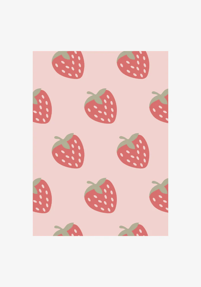 Strawberry Buttery Blanket- Stroller | The Styled Collection