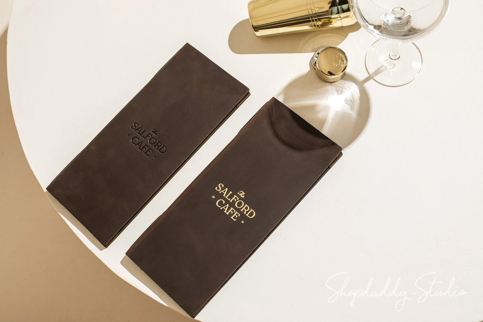 Personalized Leather Menu Cover: Restaurant Menu Folder for Drink & Food - Etsy | Etsy (Global)