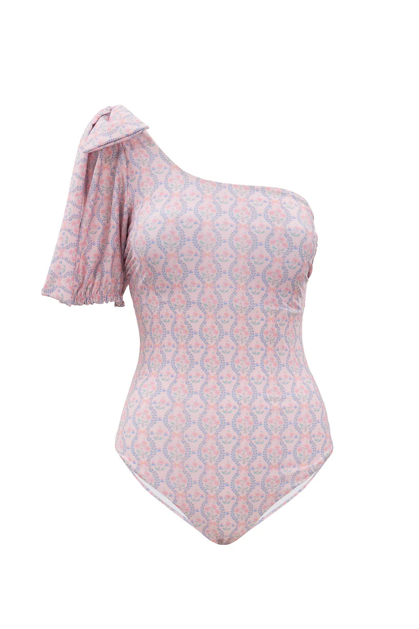 Sailor One Piece in Raquel Pink Floral | Ivy City Co