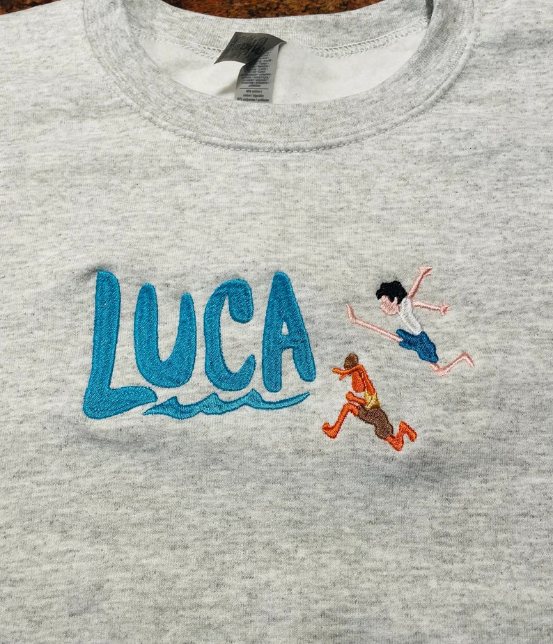Disney Luca Embroidered Shirt, Sweatshirt or Hoodie - Etsy | Etsy (US)