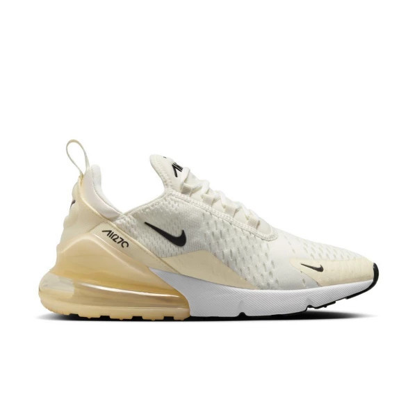 Women's Nike Air Max 270 Sneakers sneakers-athletic-shoes 9.5 Regular Sail/Black-Coconut Milk-Pale Ivory | Scheels