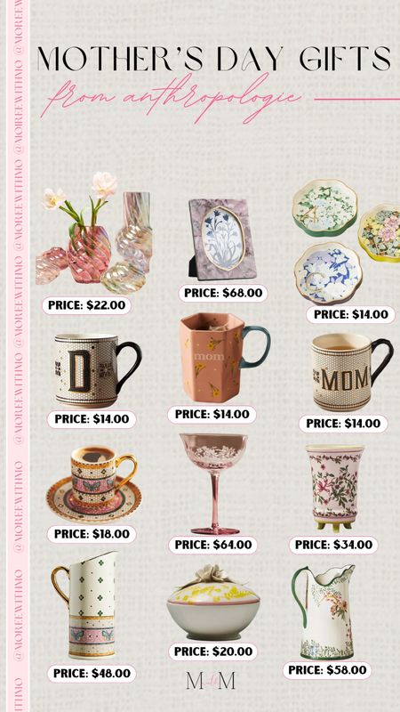 Treat your mom to something special this Mother’s Day with Anthropologie's selection of gift ideas! 

Gifts for her
Home Finds
Bags
Anthropologie
Moreewithmo

#LTKfindsunder100 #LTKhome 

#LTKFindsUnder100 #LTKSaleAlert #LTKGiftGuide