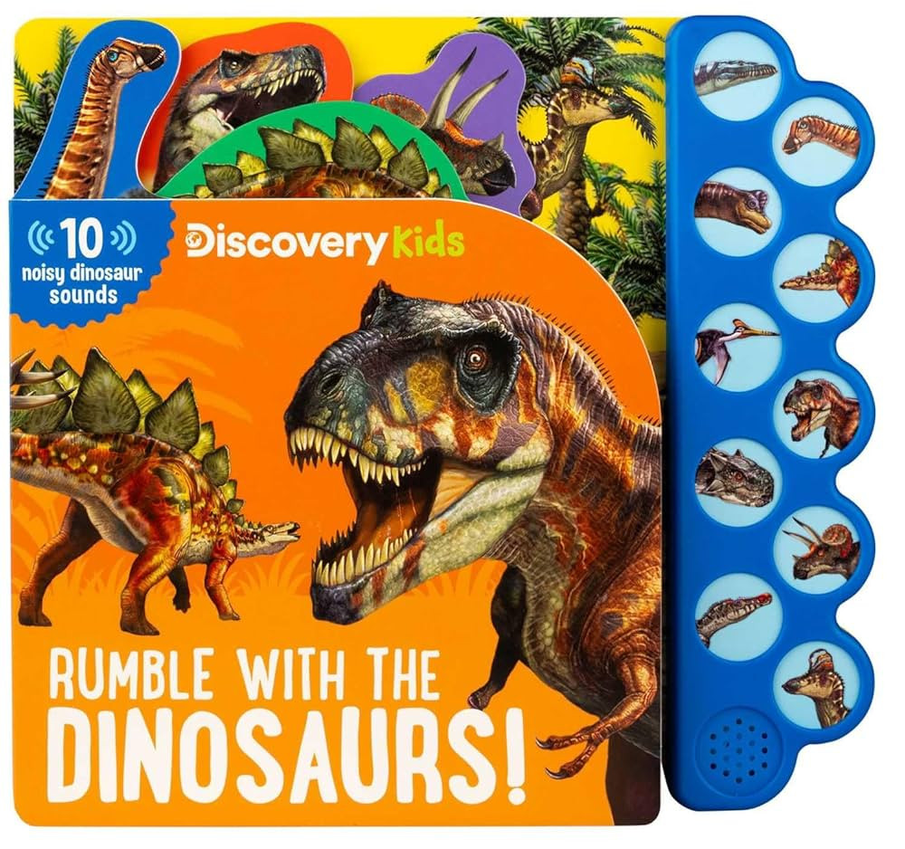 Discovery Kids: Rumble with the Dinosaurs (10-Button Sound Books) | Amazon (US)