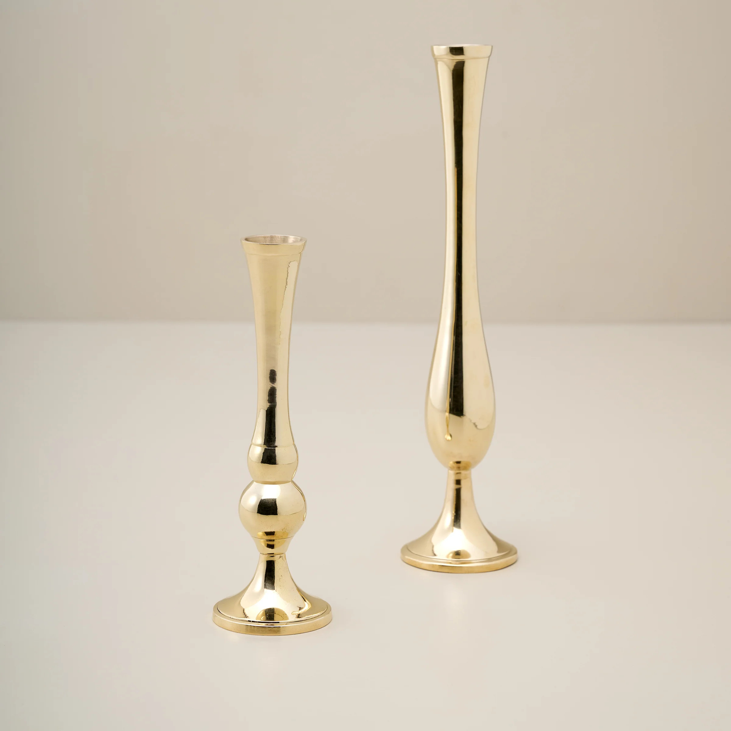 Embry Solid Brass Bud Vase | Magnolia