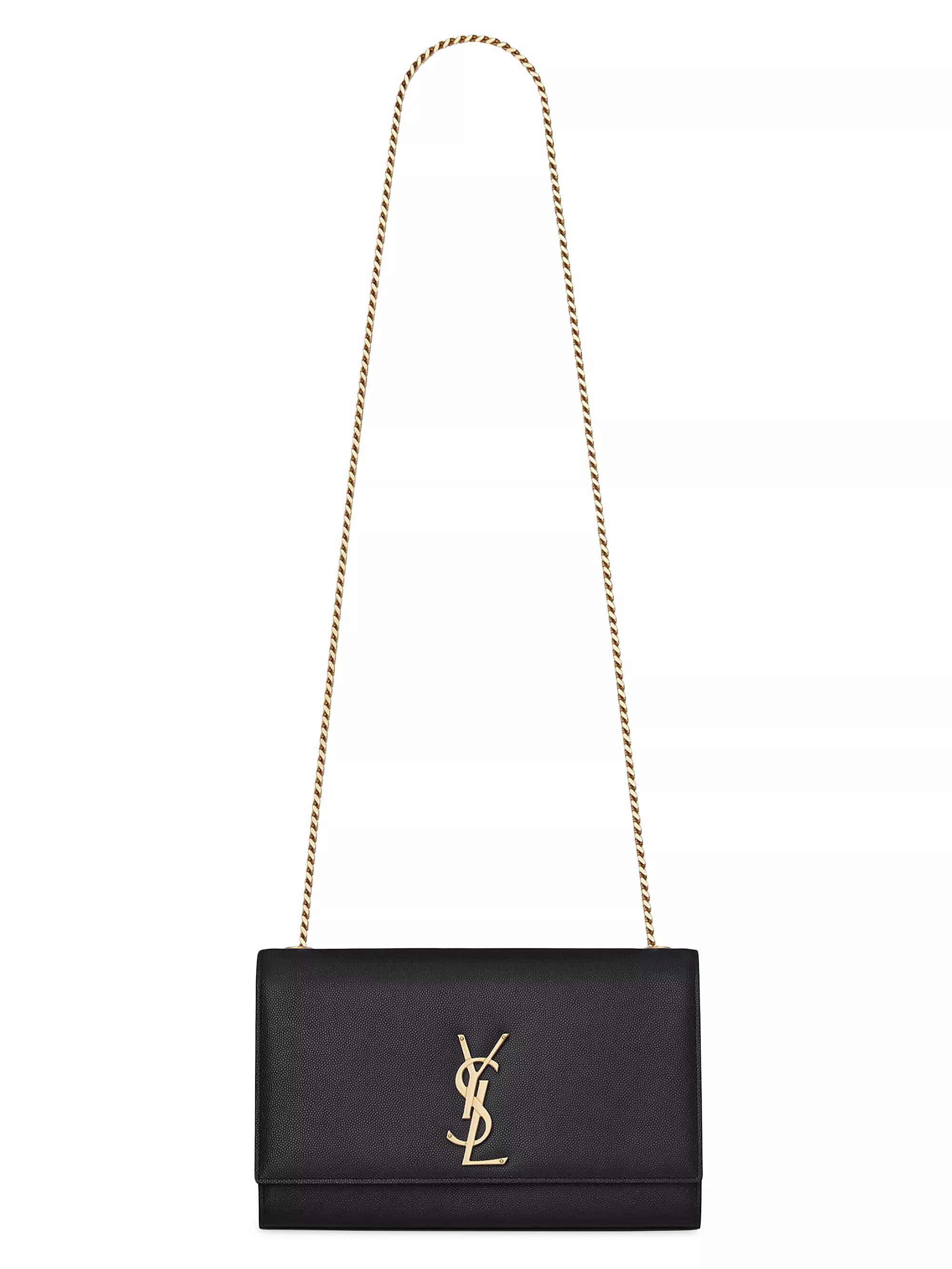 Shop Saint Laurent Medium Kate Leather Shoulder Bag | Saks Fifth Avenue | Saks Fifth Avenue
