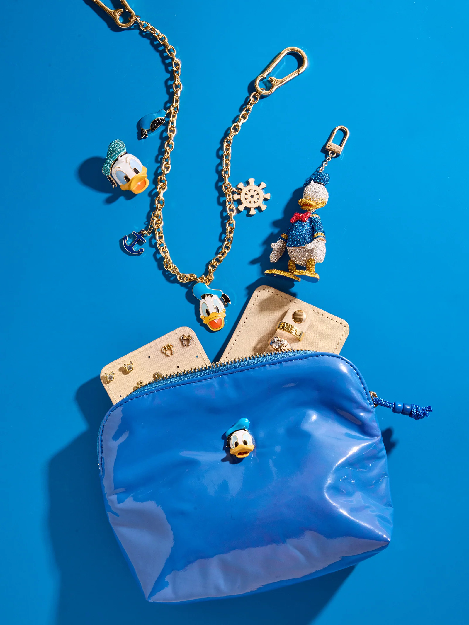 Disney Character Jewelry Storage Pouch - Donald Duck | BaubleBar