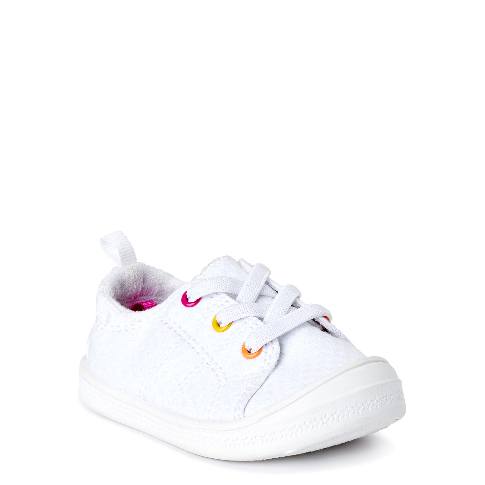 Wonder Nation Casual Bump Toe Sneaker (Infant Girls) | Walmart (US)
