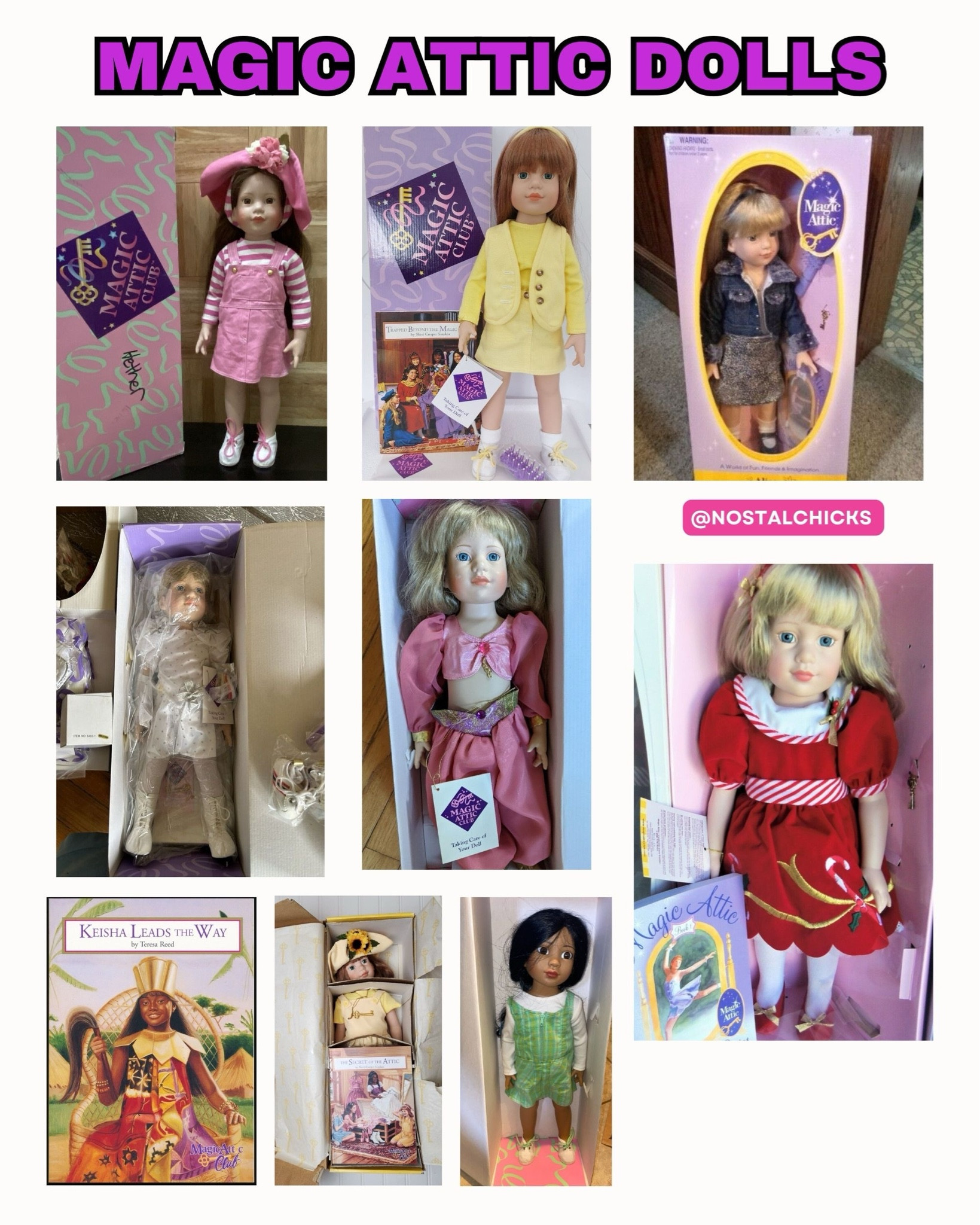 Magic Attic Dolls 💗
#magicattic #magicatticdolls #nostalgia #nostalgic #millennial #millennials