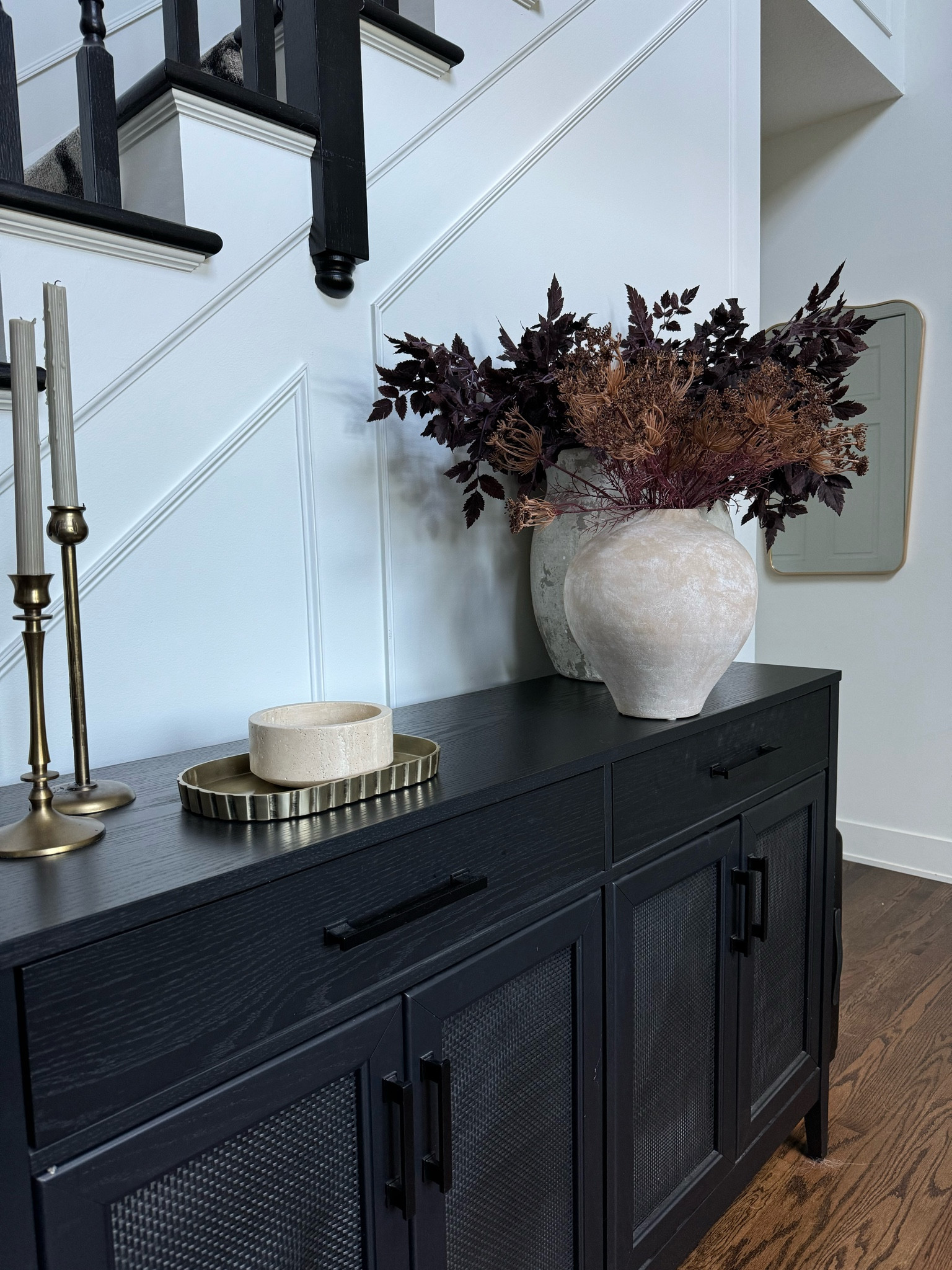 The cutest entry pieces

#Entryway #EntrywayDecor #Sideboard #Sideboard #Buffet #BlackBuffet #Vase #Vessel #PotteryBarn #PotteryBarnVase #Gold #Brass #Brass Tray #GoldTray #Candlesticks #TaperCandles #Travertine #TravertineBowl #TravertineDecor #FallDecor #Stems #FallStems #FallDecor 

#LTKSeasonal #LTKFindsUnder100 #LTKHome