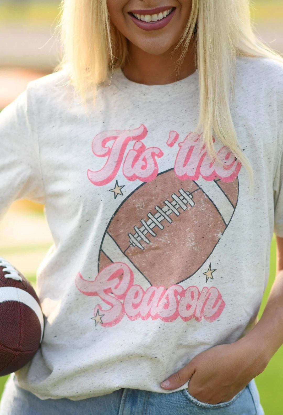 Tis the Season Football T-shirt Game Day Shirt Tailgate Tee - Etsy | Etsy (US)