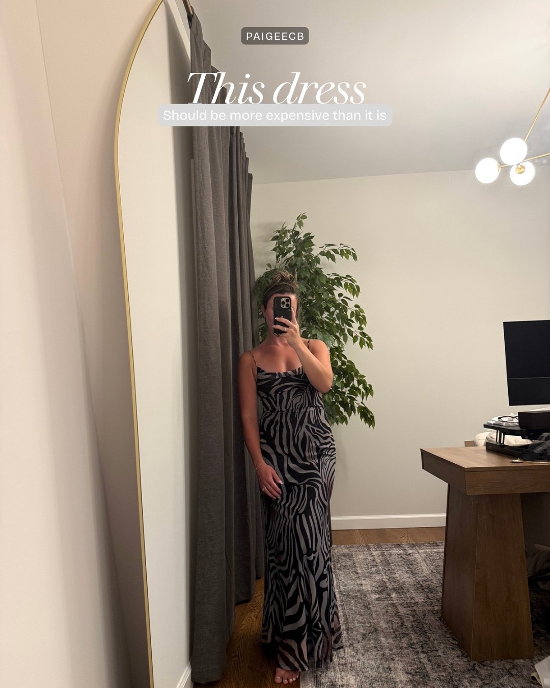 Zebra dress with adjustable straps. Wearing size
Medium

#LTKmomlife #LTKootd