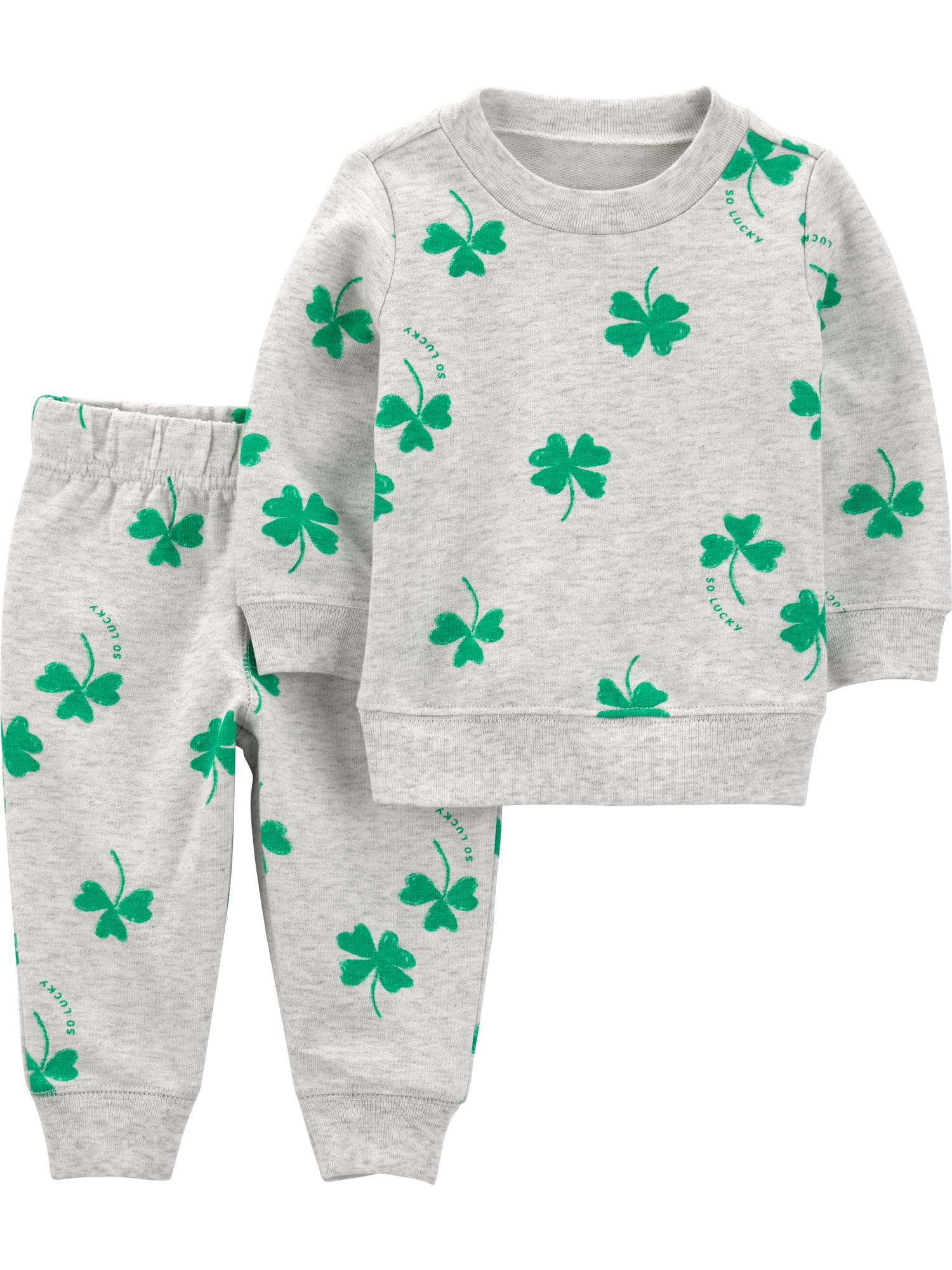 Carter's Child of Mine Baby St. Patrick's Outfit Set, 2-Piece, Sizes Newborn-6/9 Months | Walmart (US)