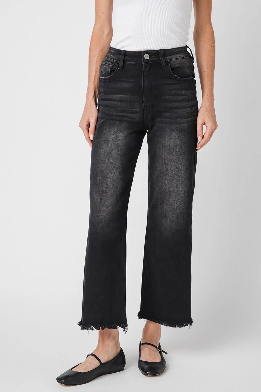 Risen Lighter Days Cropped Jeans | Social Threads