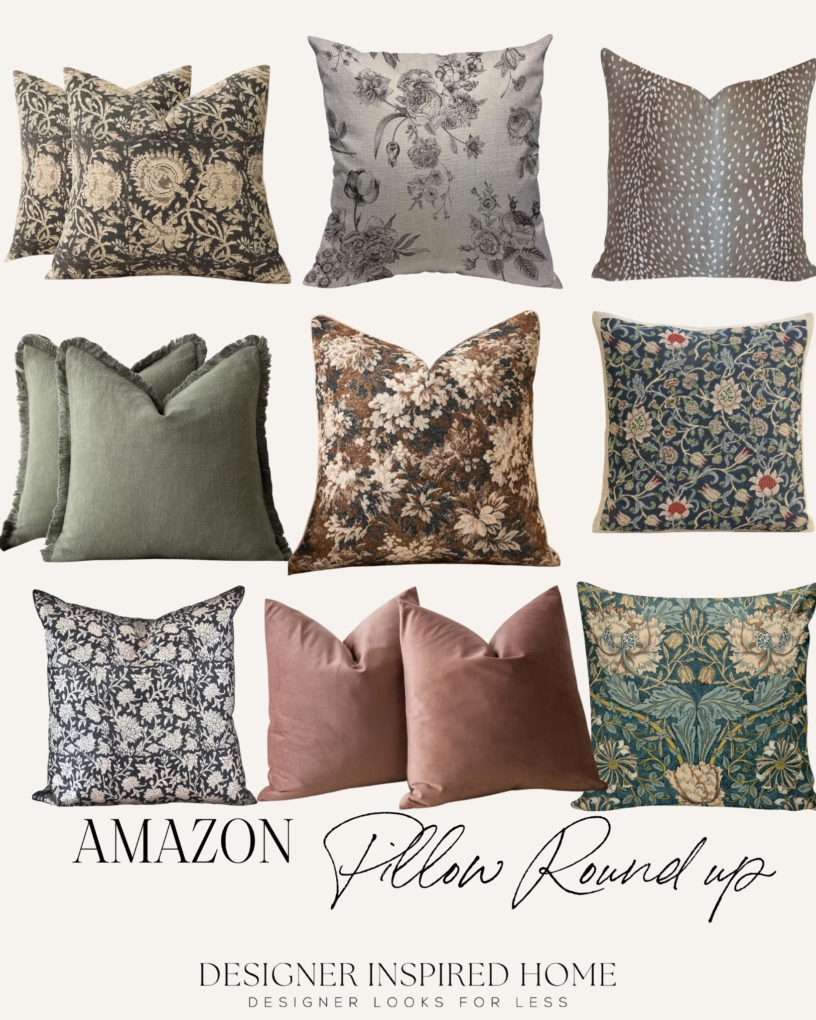 Amazon pillow round up! 

#LTKFindsUnder50 #LTKHome