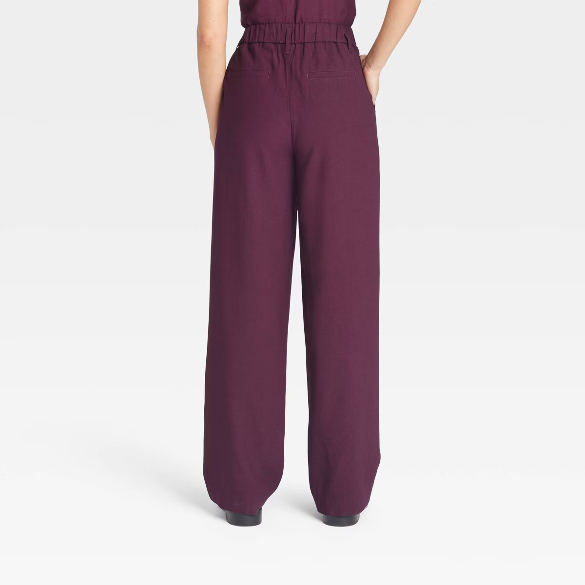 Women's High-Rise Pleat Front Straight Trousers - A New Day™ | Target
