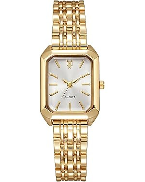 BESTKANG Watches for Women Wrist Watches Steel Strap Womens Watch Casual Fashion Simple Square Qu... | Amazon (US)