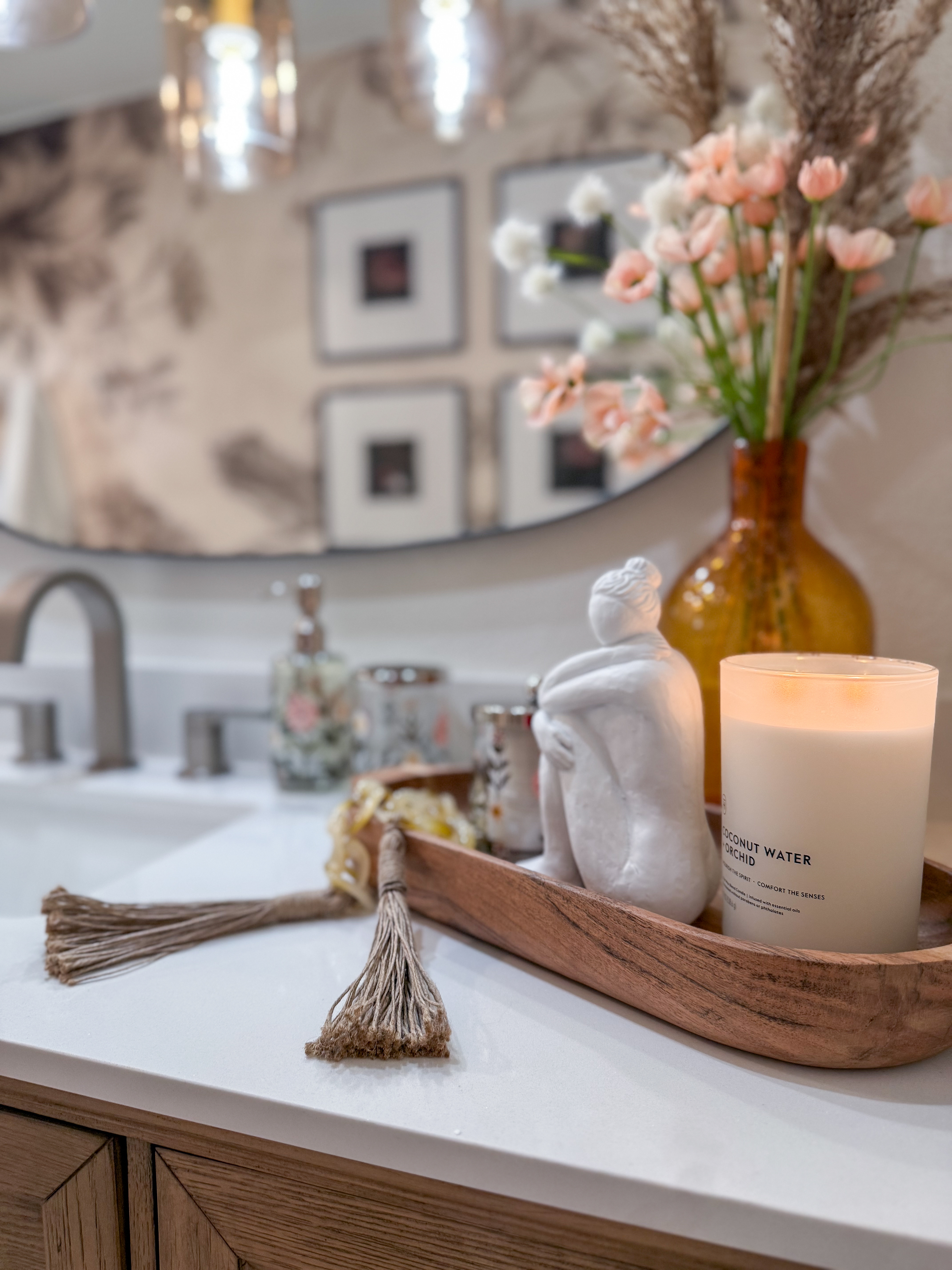 Details make all the difference. From the statement vanity to the sculptural mirror, this contemporary bathroom comes together with products you can shop — some exact, some similar, all linked for effortless styling. 

 #LTKHome #LTKStyleTip