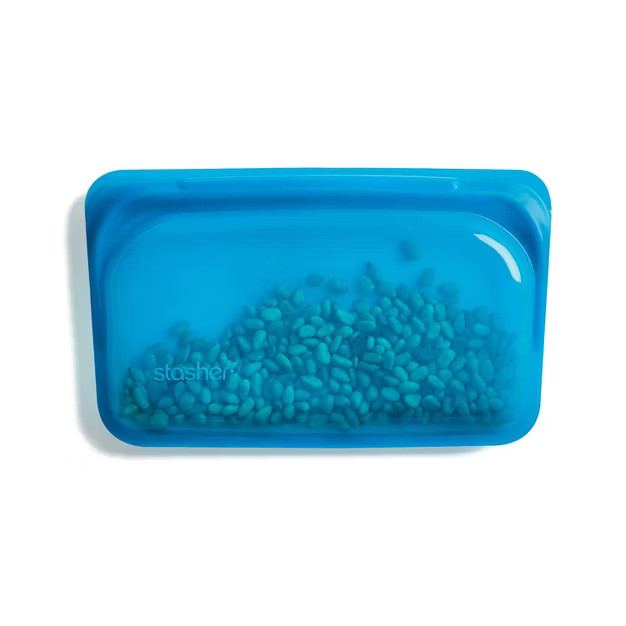 Stasher Reusable Silicone Food Storage Snack Bag - Blueberry | Target