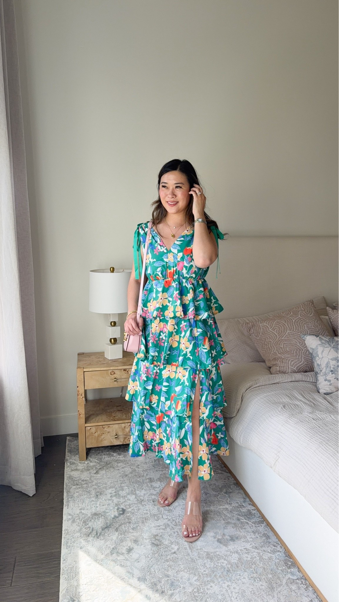 Amazon floral summer dress // special occasion dress // beach vacation resort wear // look for less dress // summer dress // TCS // trending 

Wearing a small

#LTKSeasonal #LTKootd #LTKgrwm