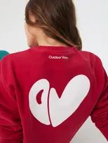 Love Without OV Cropped Crew SweatshirtA Heart | Outdoor Voices