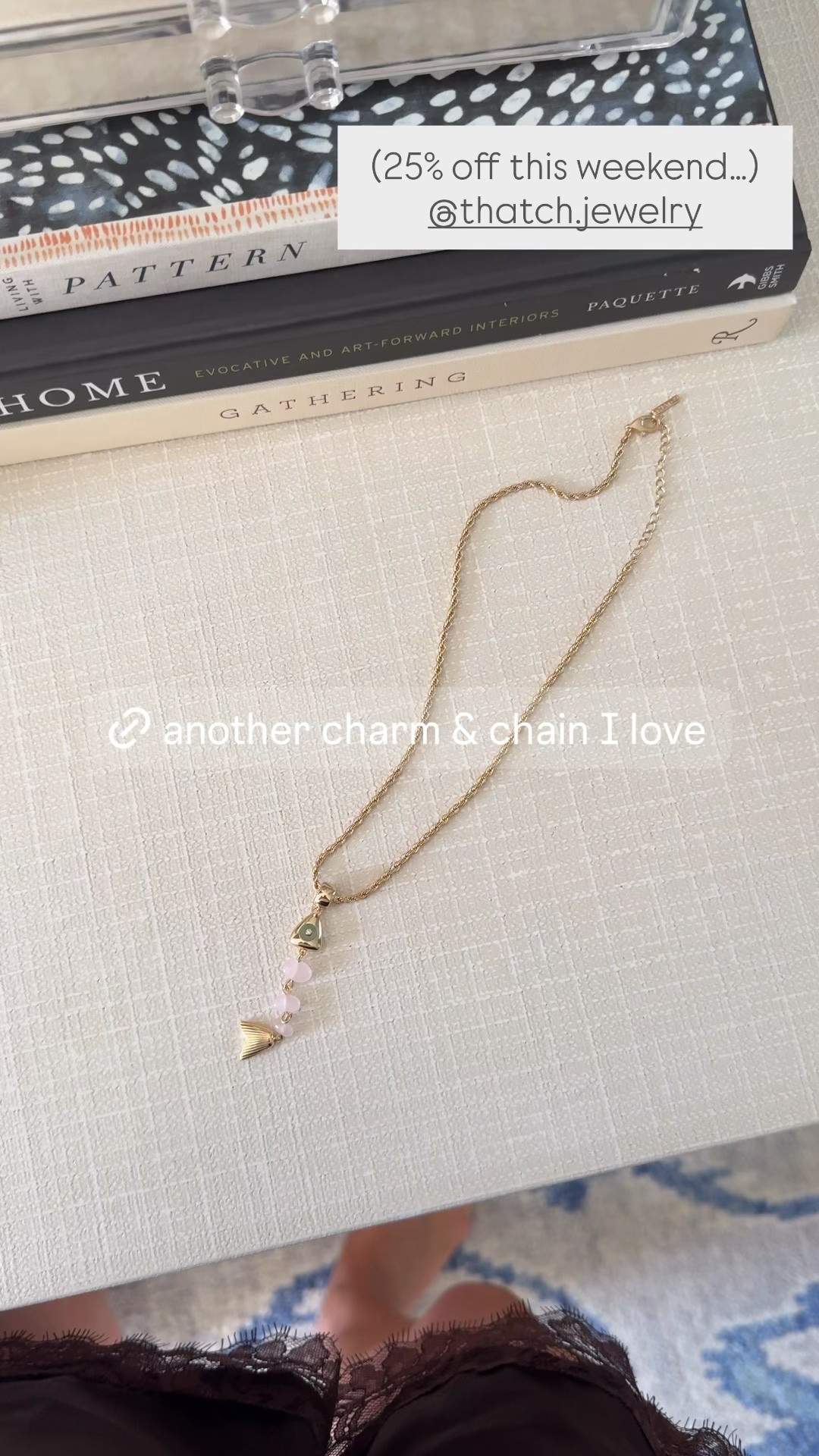 My most favorite charm necklace is 25% off! Linking the charms and chain that I own along with others that I love. Such a fun piece of jewelry that you can collect and add to over time!

#LTKselfcare #LTKSaleAlert #LTKmomlife