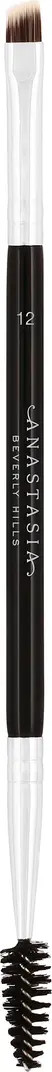 #12 Large Synthetic Duo Brow Brush | Nordstrom