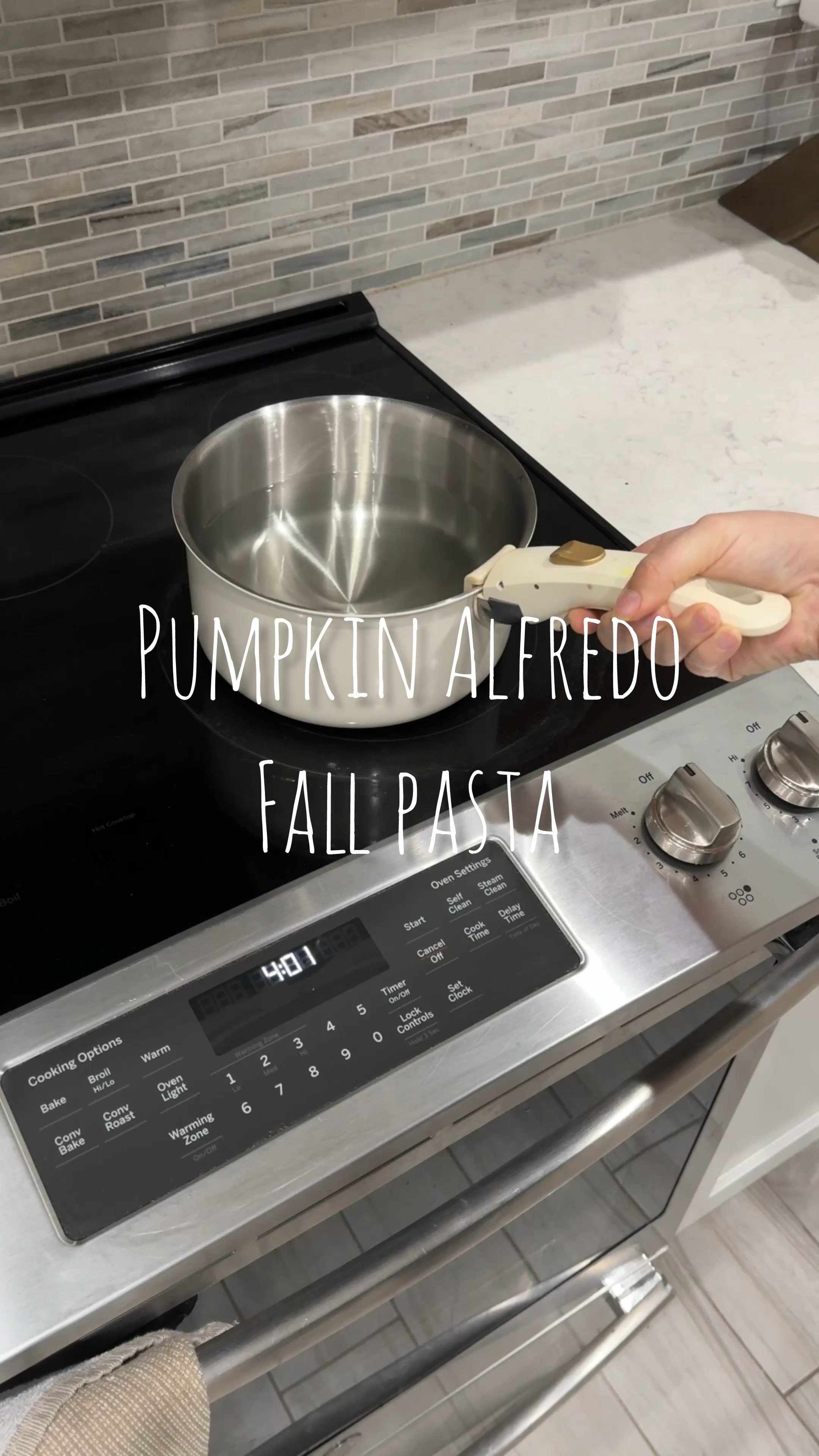 Here’s the recipe to my Pumpkin Alfredo Fall Pasta!

INGREDIENTS

12 oz of pasta
2 tablespoons butter
5 garlic cloves, minced (optional)
1 cup pumpkin puree 
2 1/2 cups heavy whipping cream
1/2 cup grated Parmesan cheese
Veggies/mushrooms of your choice (I like broccoli and mushrooms)

Directions

Cook the pasta.
Heat the butter over medium heat. Add the garlic; saute until soft and fragrant. Add the pumpkin and heavy whipping cream. Simmer until slightly thickened. Add the cheese and stir to combine.
Toss the pasta in the sauce and thin as needed using the reserved cooking liquid.  Add veggies and cook until tender. Top with additional Parm and season to taste.

Pro tip: I blend my sauce so my kids don’t know they’re eating veggies!

#LTKSeasonal #LTKHalloween #LTKHoliday