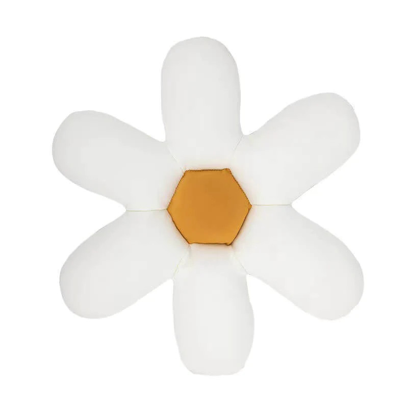 Embroidered Daisy Pillow Sofa Pillow, Sun Flower | FunnyFuzzy Affiliate Program