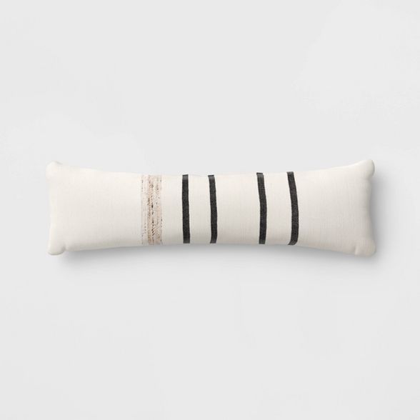 12&#34; x 36&#34; Lumbar Throw Pillow Ivory - Threshold&#8482; designed with Studio McGee | Target
