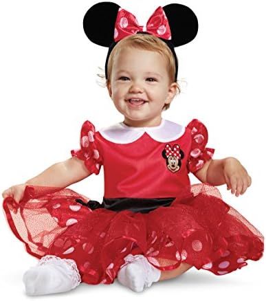 Disney Baby Minnie Mouse Infant Costume, Red | Amazon (US)