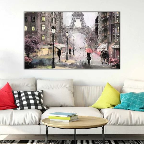 Paris Streets II by Lawrence Studios - Wrapped Canvas Print | Wayfair North America