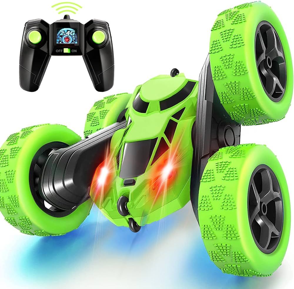 Remote Control Car Stunt RC Cars, 90 Min Playtime, 2.4Ghz Double Sided 360° Rotating RC Crawler ... | Amazon (US)