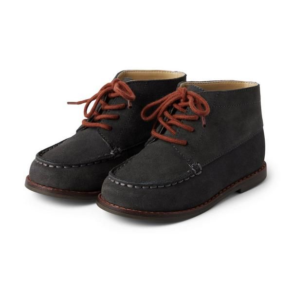Suede Lace-Up Boot | Janie and Jack