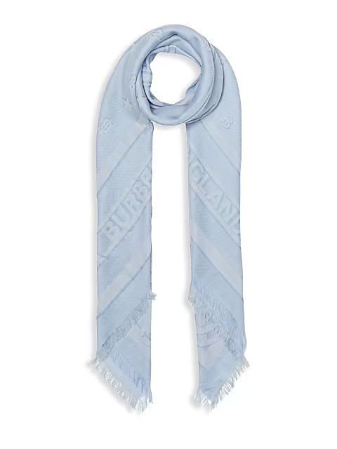 Monogram Motif Scarf | Saks Fifth Avenue