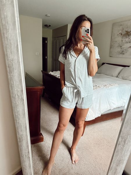 The softest pajama set there ever was 😍 from Target!

#LTKFind #LTKhome #LTKunder50