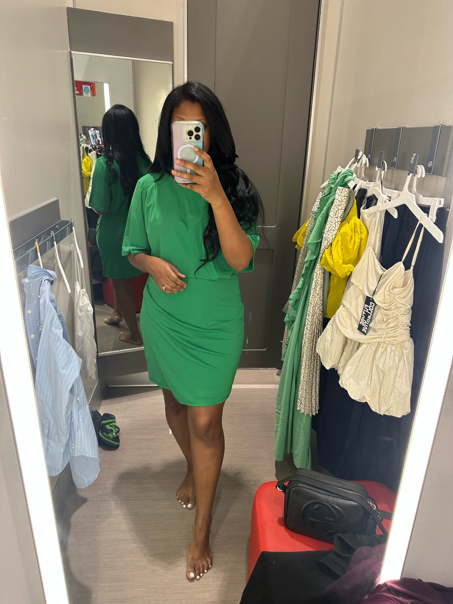 green emerald velvet dress Fely Campo 20704 Prom Dress - Green