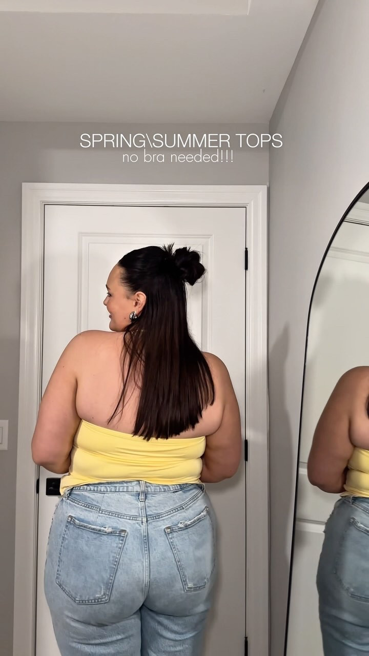 My favourite collection they have released so far! I love that these are also great for nursing moms 👏🏻

#springtops #curvygirlfashion #heavychestedproblems #nobraneeded #summerhaul