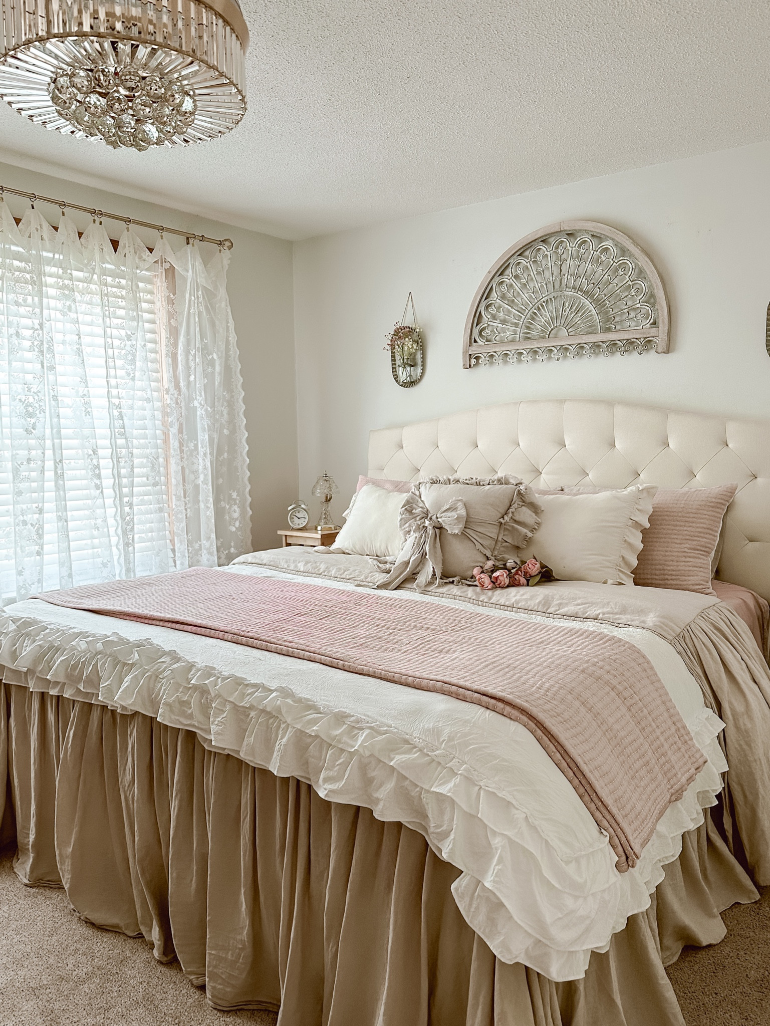 Neutral bedding. Winter to Spring bedding. Bedroom decor. Bedspread. Cozy. 
#lushdecor @lushdecor #amazonhome 

#LTKSeasonal #LTKhome #LTKMostLoved