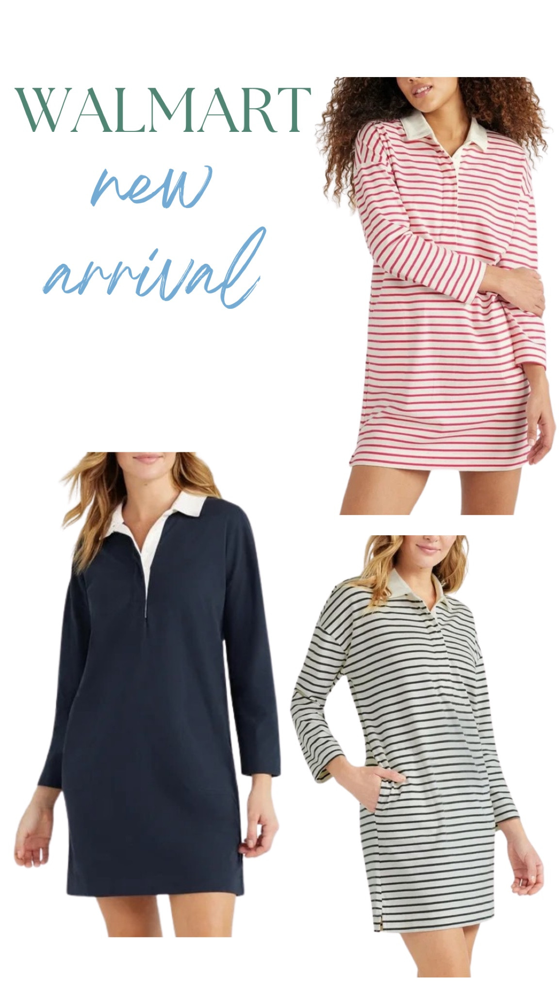 New Walmart arrival that’s starting to sell out! I ordered the size small in the solid navy 

#LTKfindsunder50 #LTKstyletip