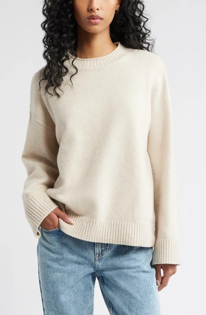 BP. Everyday Easy Cotton Blend Sweater | Nordstrom | Nordstrom