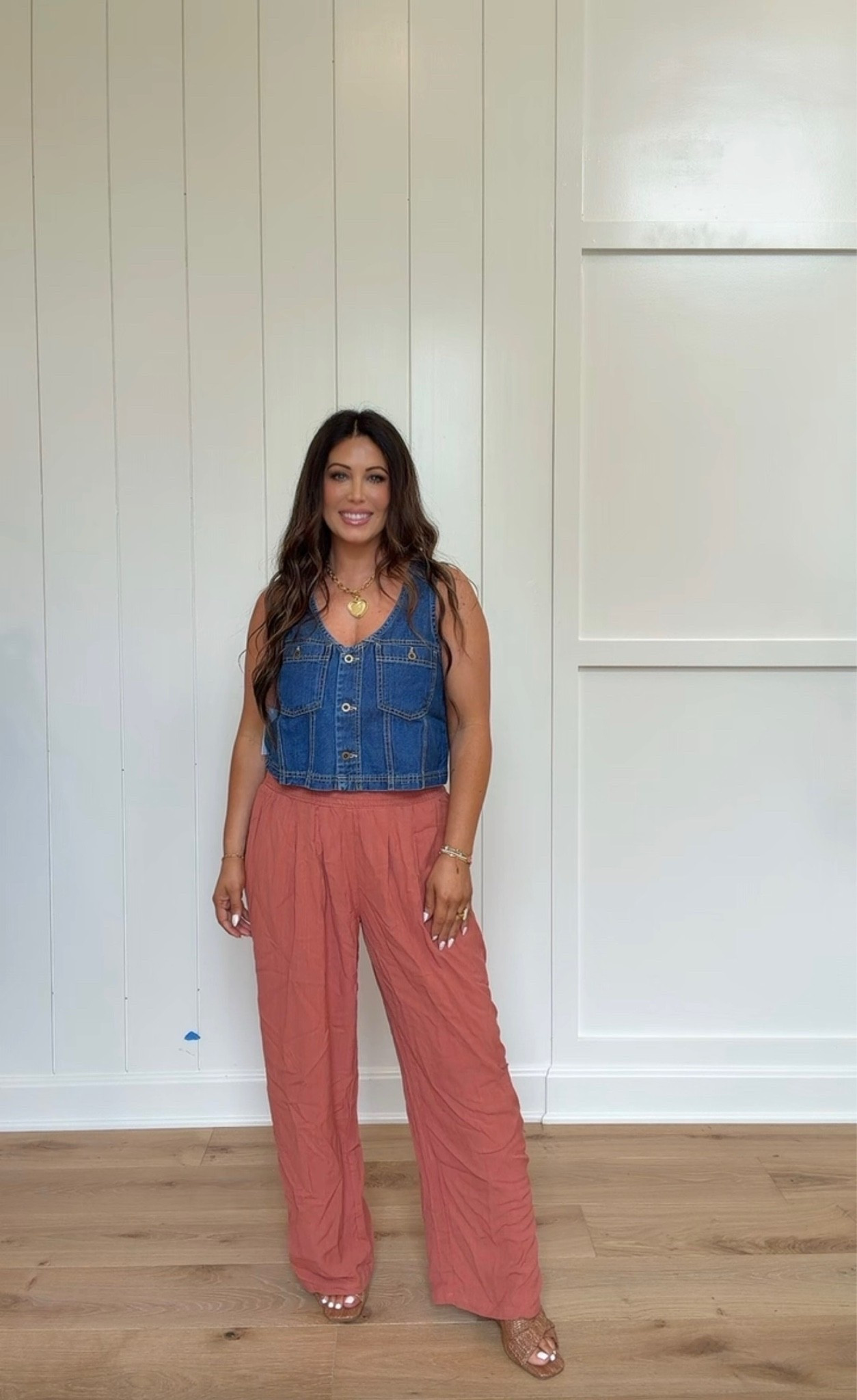 Okay but this combo 😍 The denim vest paired with these flowy pants is such a fun elevated casual look. Feels trendy without trying too hard and SO comfy 👏

#LTKStyle #LTKFashion #WalmartFashion #DenimVest #WideLegPants #SummerStyle #AffordableFashion #OOTD #TrendyStyle

#LTKdayinmylife #LTKootd #LTKmomlife
