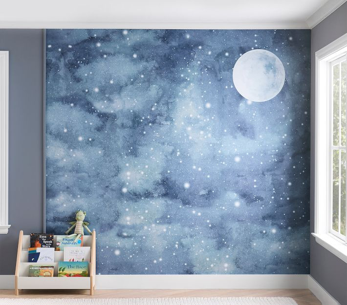 Night Sky Mural | Pottery Barn Kids